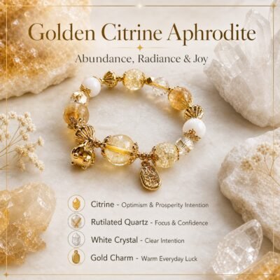 Golden Citrine Aphrodite Bracelet