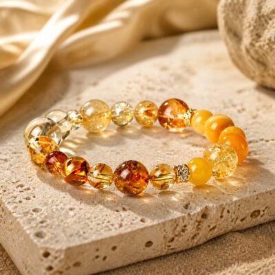 golden-ground-citrine-amber-tiger-eye-bracelet-04-natural-angle Golden Ground Citrine Amber & Tiger Eye Bracelet