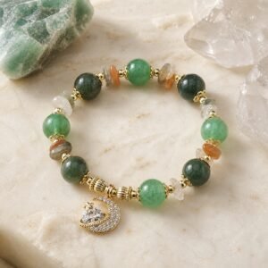 Green Aventurine Moon Princess Bracelet