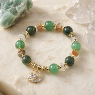 Green Aventurine Moon Princess Bracelet