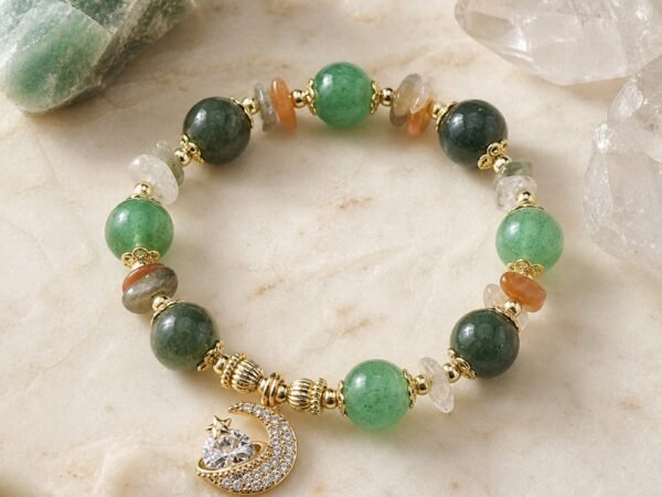 Green Aventurine Moon Princess Bracelet