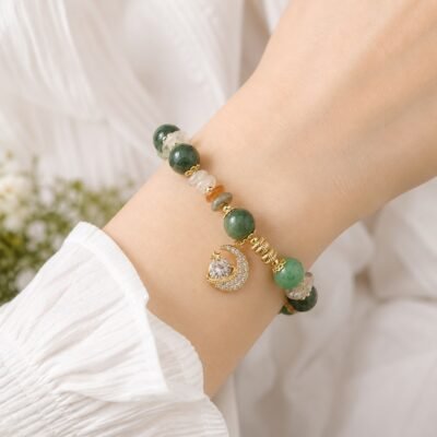 Green Aventurine Moon Princess Bracelet