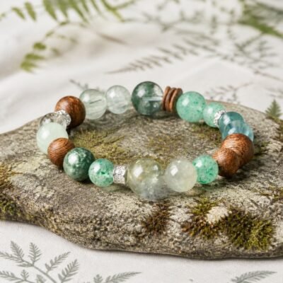green-renewal-phantom-quartz-agarwood-bracelet-04-natural-angle Green Renewal Phantom Quartz & Agarwood Bracelet