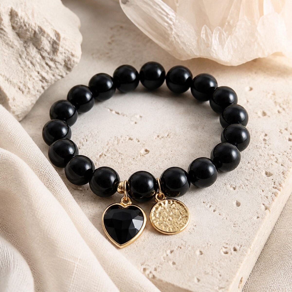 Heart Stone Intention Bracelet