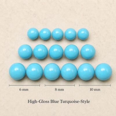 high-gloss-blue-turquoise-style-beads-size-guide Premium Natural High-Gloss Blue Turquoise Beads for DIY Mala Making