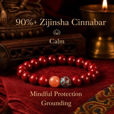 high-purity-zijinsha-cinnabar-bracelet-02-meaning Lotus Radiance Cinnabar Intention Bracelet