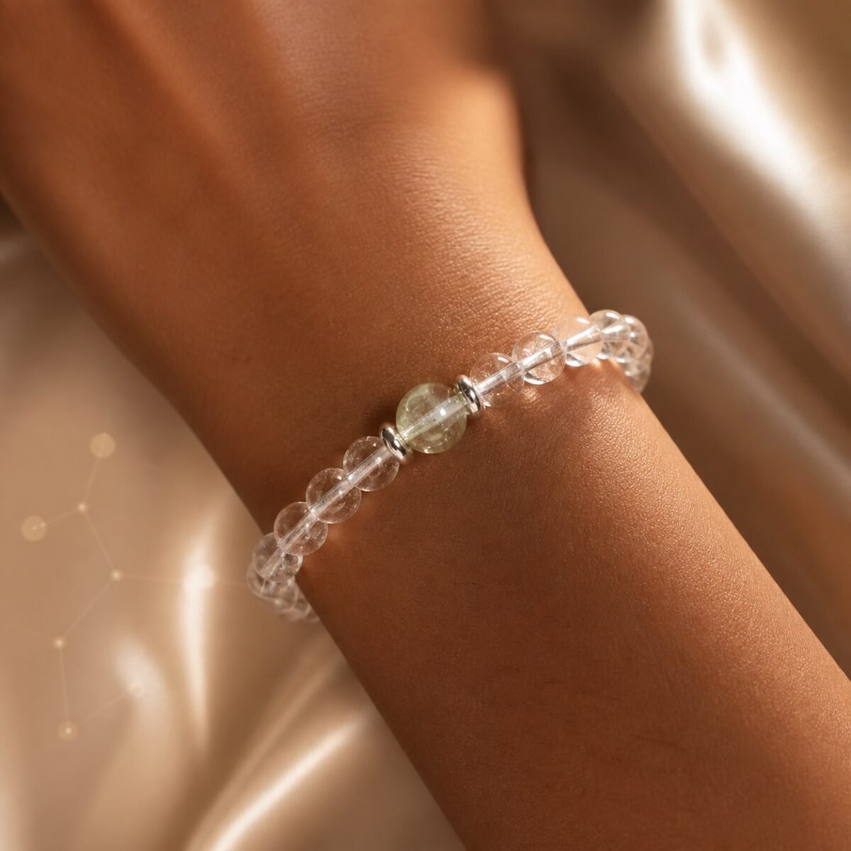 Leo Celestial Birthstone Crystal Bracelet