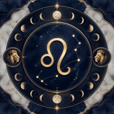 Leo Solar Courage Zodiac Crystal Bracelet