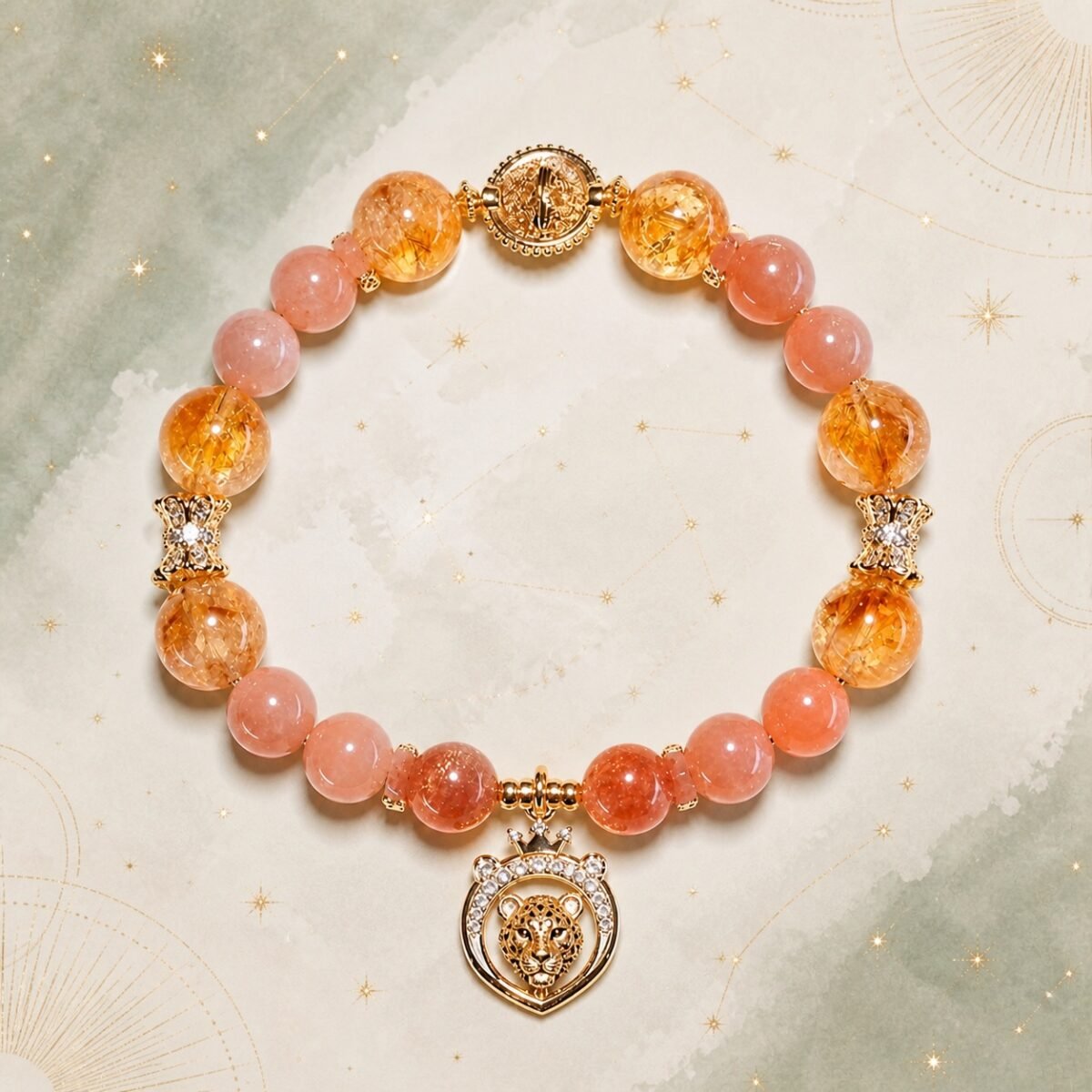 Zodiac Crystal Talisman Bracelet — Choose Your Sign