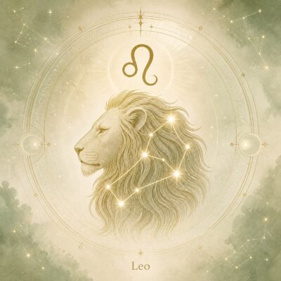 Leo Zodiac Crystal Talisman Bracelet