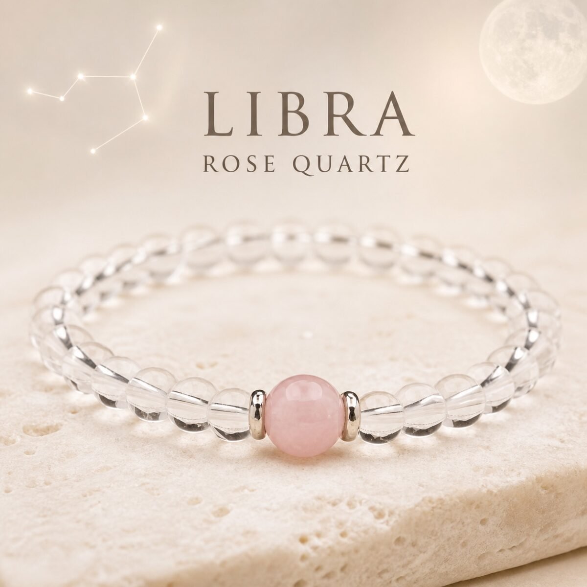 Libra Celestial Birthstone Crystal Bracelet