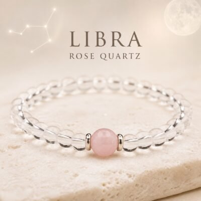 Libra Celestial Birthstone Crystal Bracelet