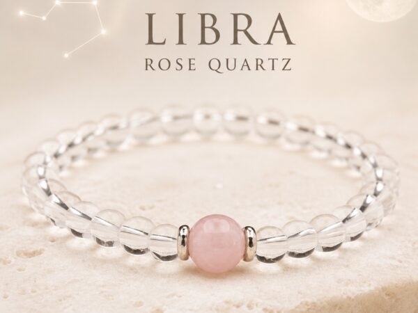 libra-rose-quartz-01-hero Libra Celestial Birthstone Crystal Bracelet