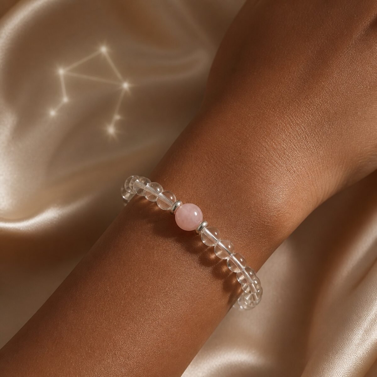 Libra Celestial Birthstone Crystal Bracelet