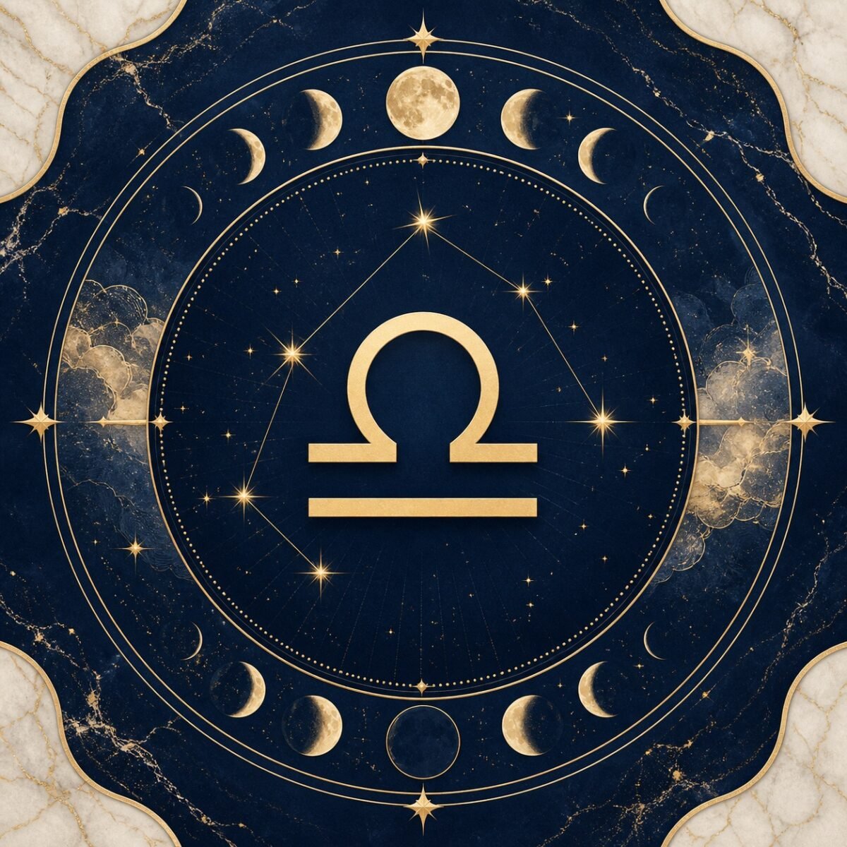 Libra Harmony Glow Zodiac Crystal Bracelet