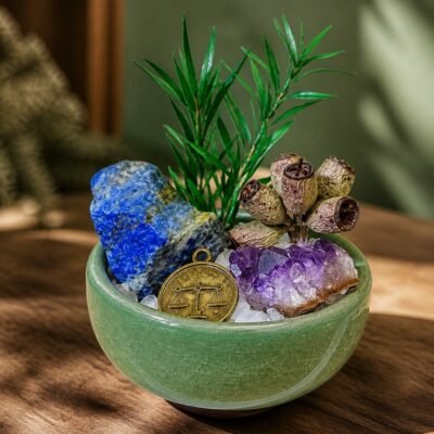 Libra Crystal Micro-Landscape Desk Decor