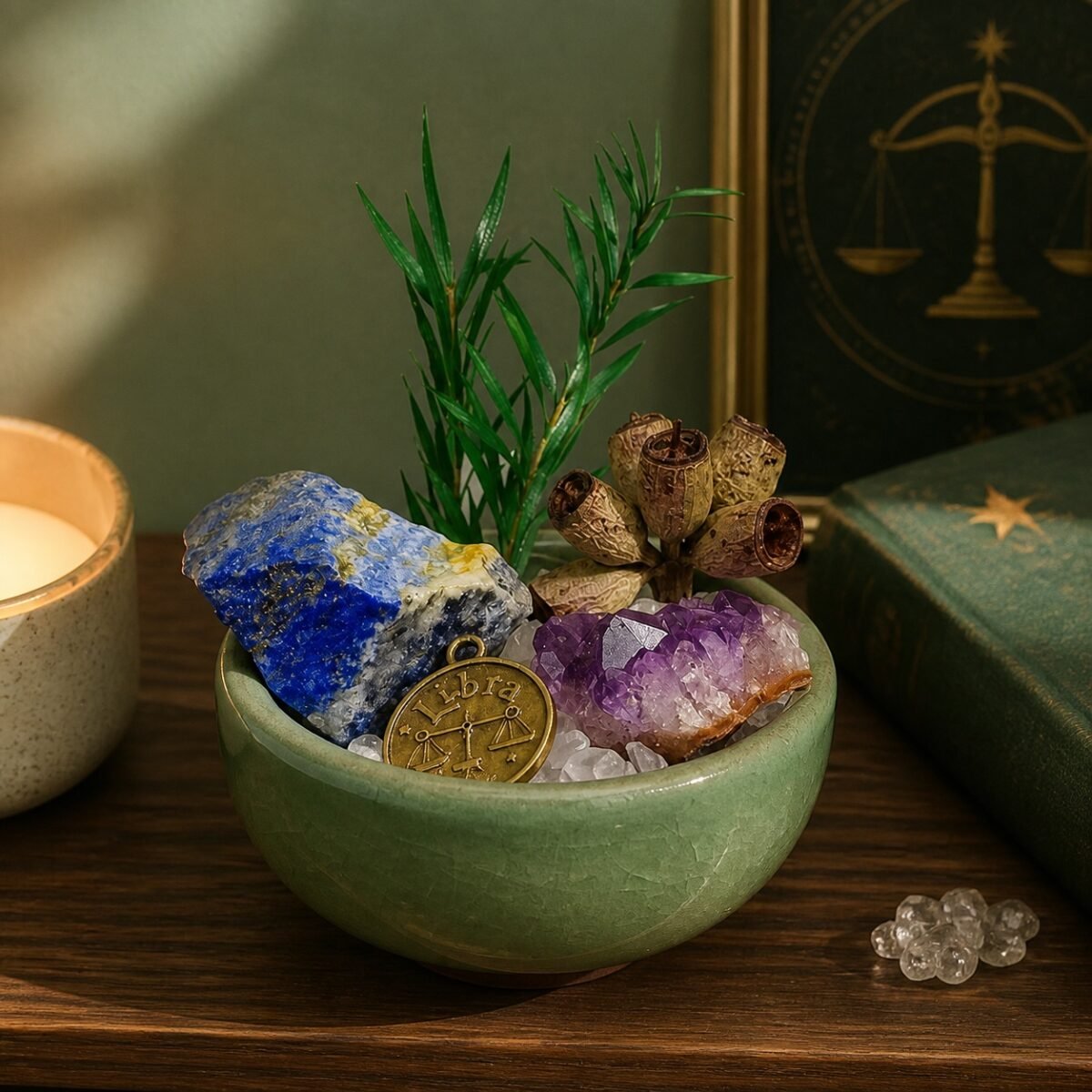Libra Crystal Micro-Landscape Desk Decor