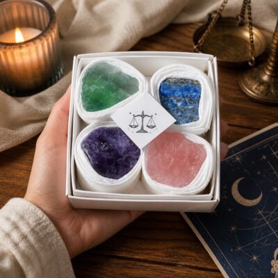 libra-zodiac-four-raw-crystal-gift-set-03-gift-lifestyle Libra Four Raw Crystal Gift Set