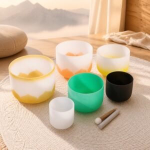 Afghan Jade Ribbon Intention Crystal Dome