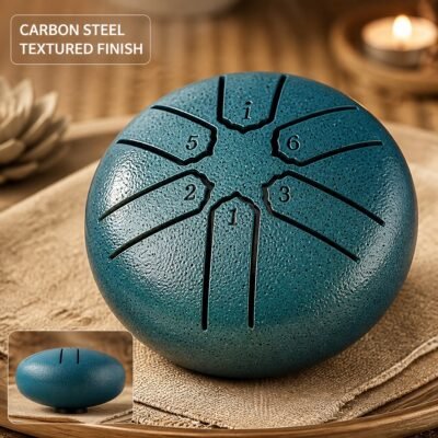 mini-6-note-steel-tongue-drum-07-carbon-steel-detail Mini 6-Note Steel Tongue Drum