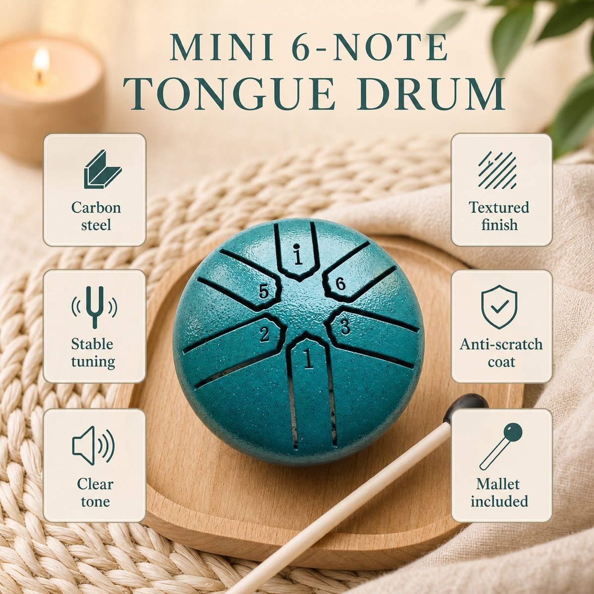 mini-6-note-steel-tongue-drum-08-upgrade-features Mini 6-Note Steel Tongue Drum