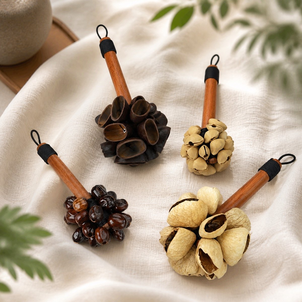 Natural Seed Shell Shaker