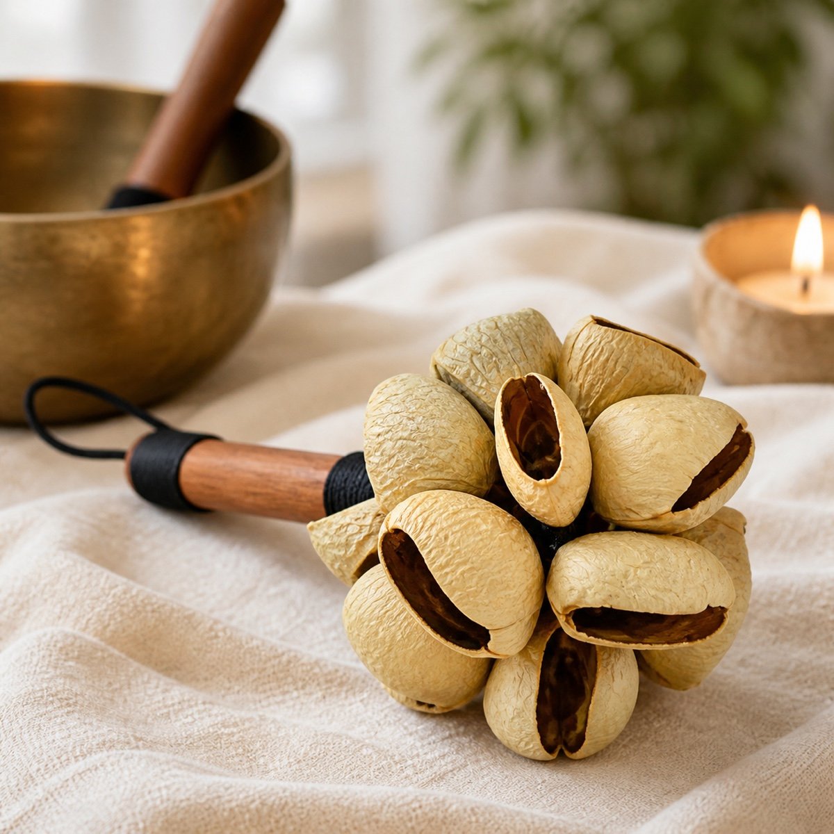 Natural Seed Shell Shaker
