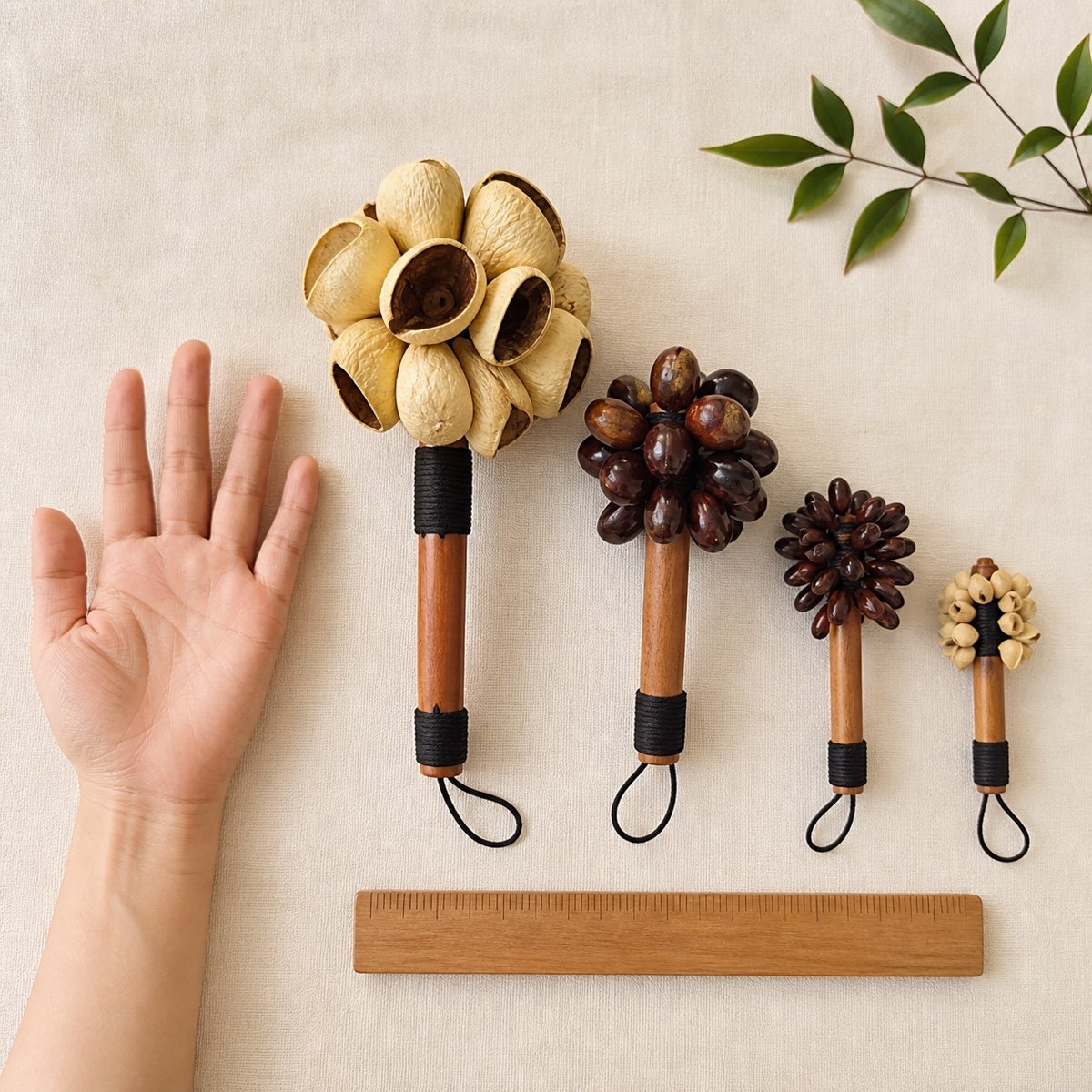 Natural Seed Shell Shaker