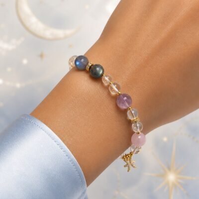 Pisces Ocean Dream Zodiac Crystal Bracelet