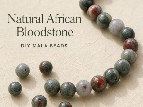premium-african-bloodstone-loose-beads-diy-mala-text-main Premium Natural African Bloodstone Loose Beads for DIY Mala