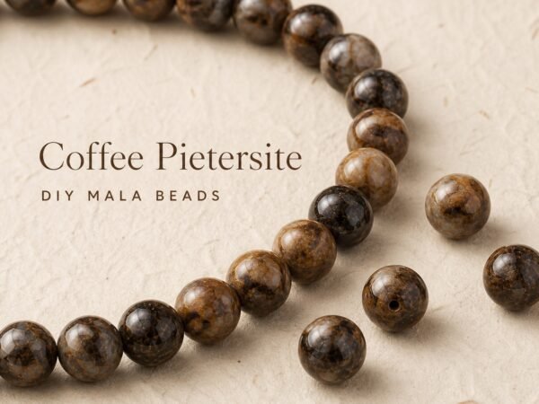 premium-coffee-pietersite-loose-beads-diy-mala-text-main Premium Coffee Pietersite Loose Beads for DIY Mala