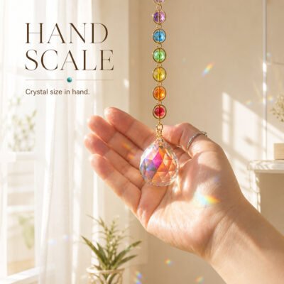Rainbow Crystal Prism Suncatcher