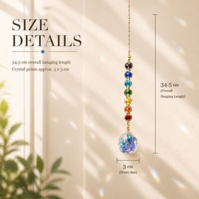 Rainbow Crystal Prism Suncatcher