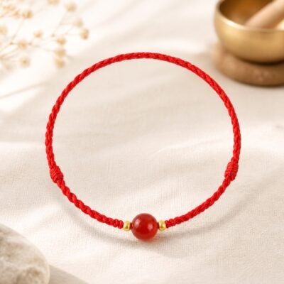 Red Agate Fortune Bracelet