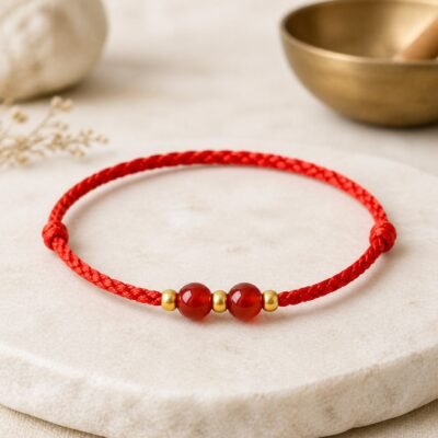Red Agate Fortune Bracelet