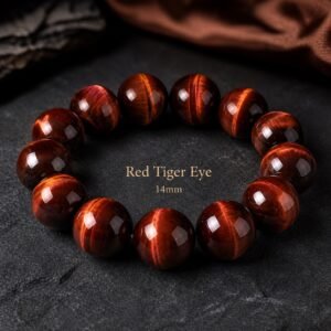 Red Tiger Eye Vitality Bracelet - 14mm