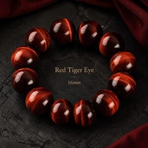 Red Tiger Eye Vitality Bracelet - 16mm