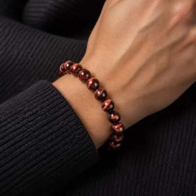 red-tiger-eye-vitality-bracelet-09-wearing Red Tiger Eye Vitality Bracelet