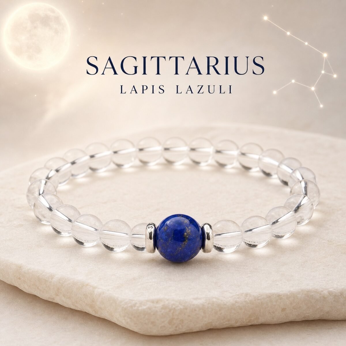 sagittarius-lapis-lazuli-01-hero Sagittarius Celestial Birthstone Crystal Bracelet