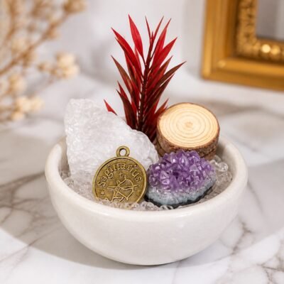 Sagittarius Crystal Micro-Landscape Desk Decor