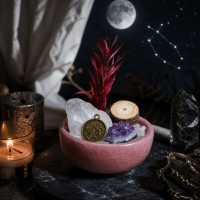 Sagittarius Crystal Micro-Landscape Desk Decor