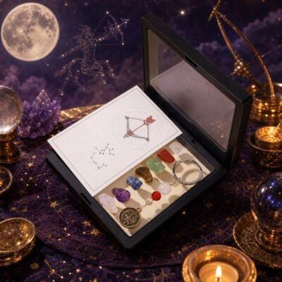 sagittarius-zodiac-seven-chakra-crystal-keychain-gift-set-04-zodiac-energy Sagittarius Seven Chakra Crystal Keychain Gift Set