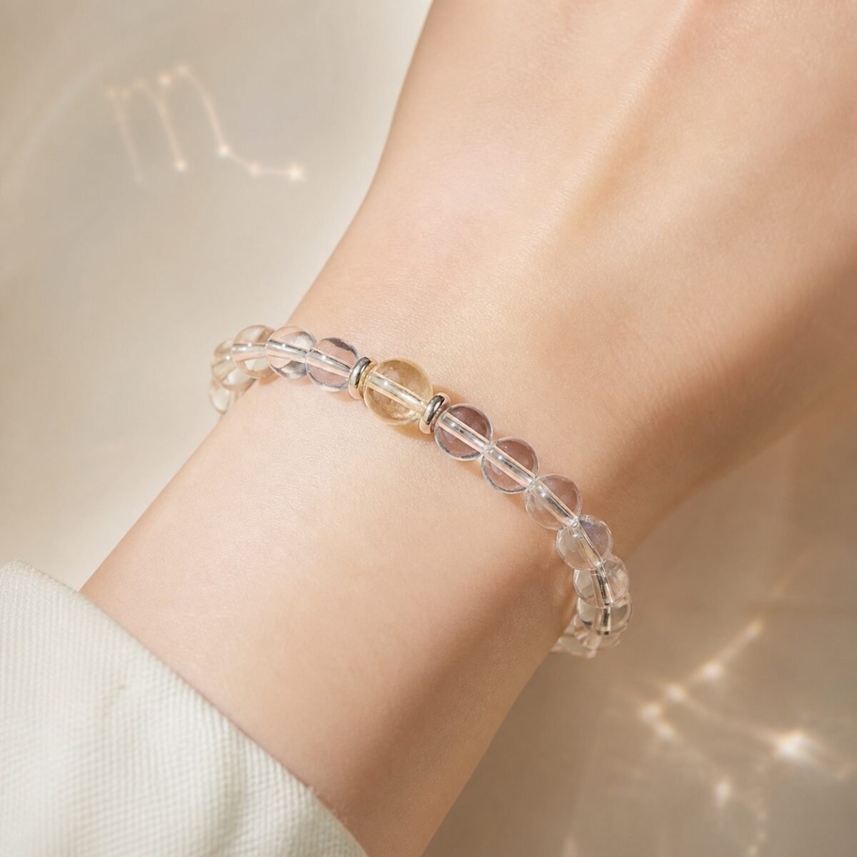 Scorpio Celestial Birthstone Crystal Bracelet