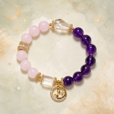 Scorpio Zodiac Crystal Talisman Bracelet