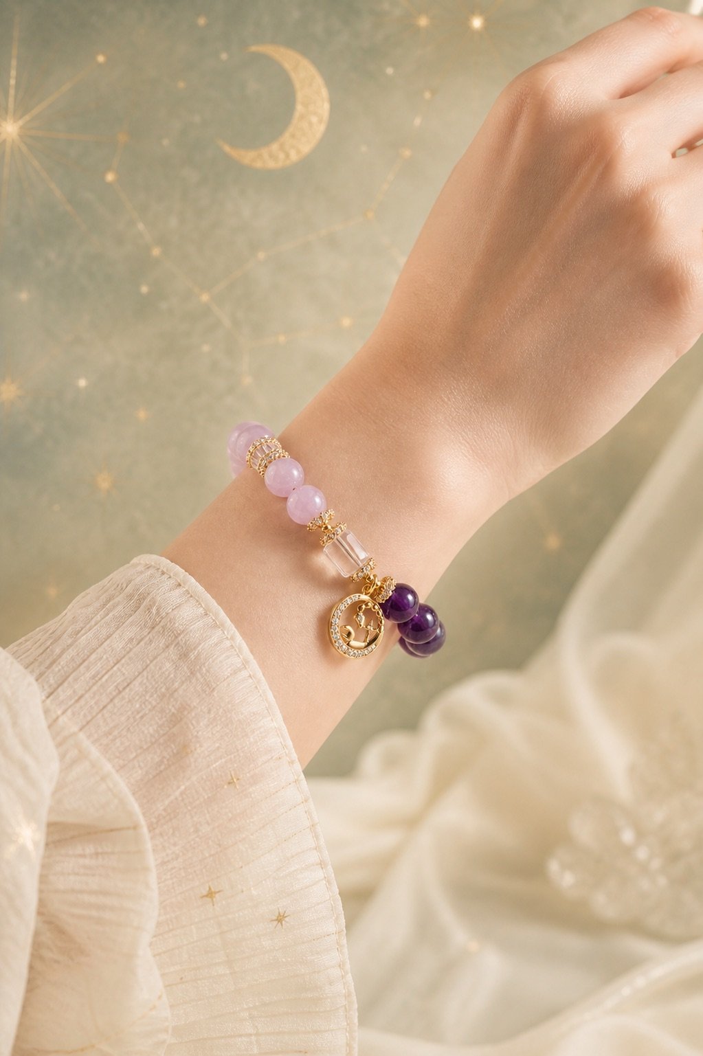 Scorpio Zodiac Crystal Talisman Bracelet