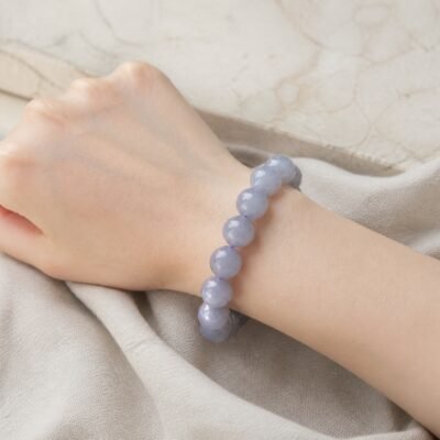 Smoky Lavender Jade Calm Bracelet