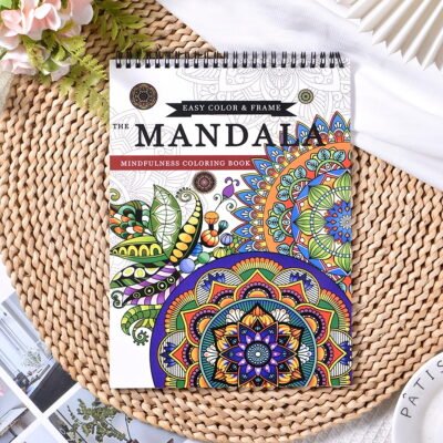 spiral-bound-mindfulness-coloring-book-04-easy-color-frame-mandala-cover Spiral-Bound Mindfulness Coloring Book