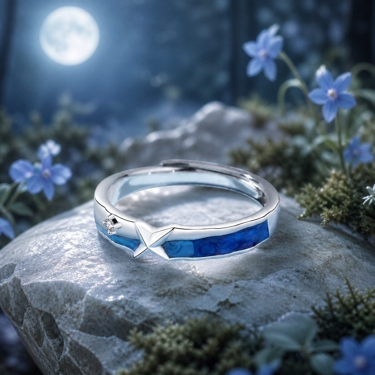 Starry Sea Promise Rings