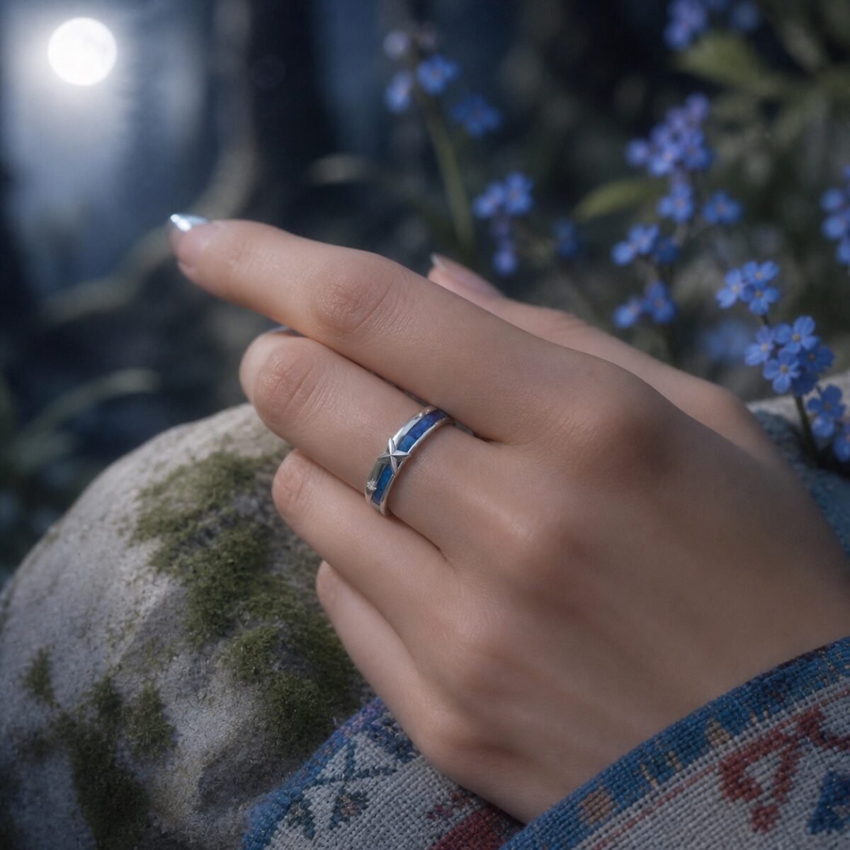 Starry Sea Promise Rings