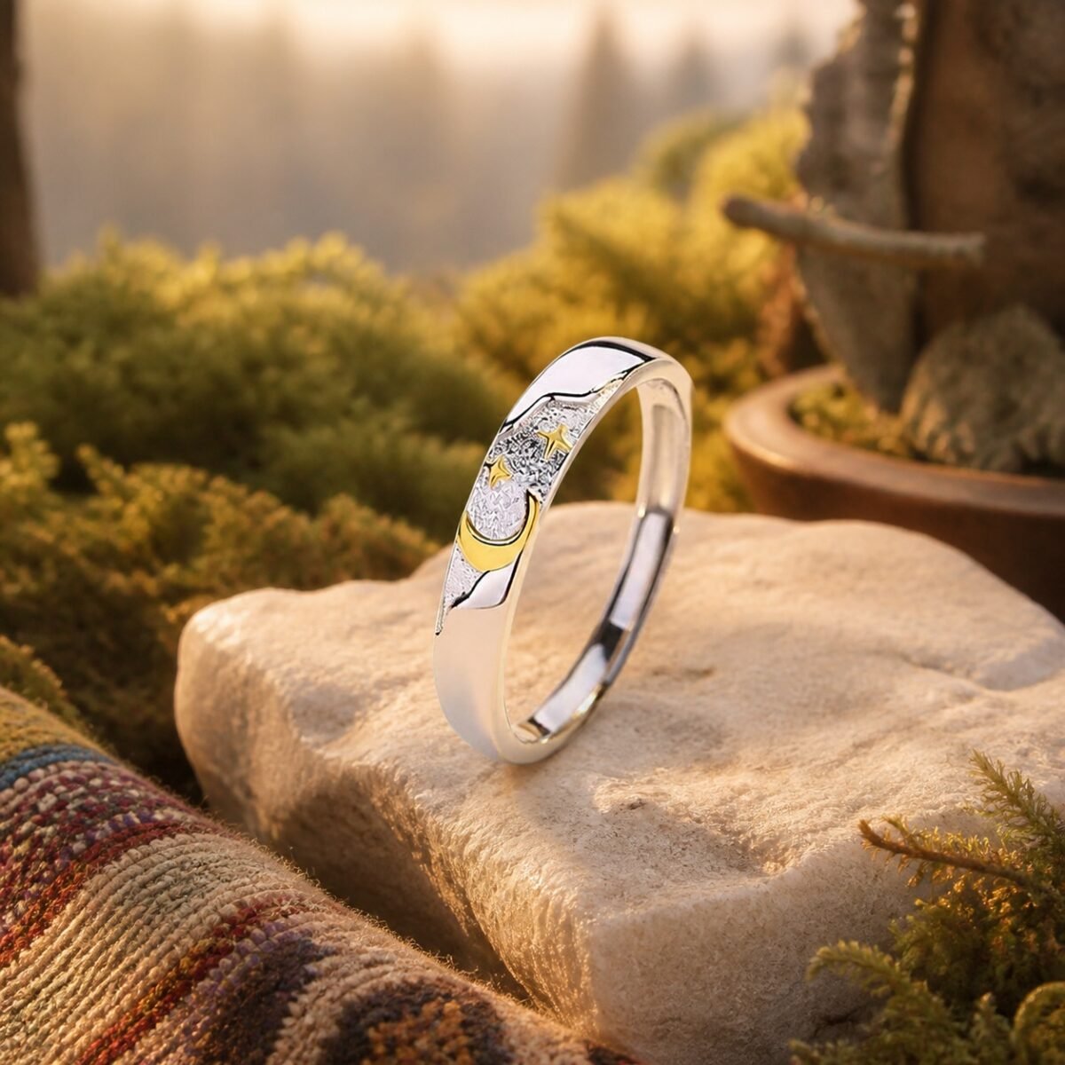 Sun & Moon Promise Rings